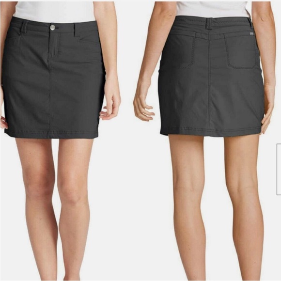 Eddie Bauer Women's Adventurer 2.0 black skorts size 12 - Picture 4 of 11
